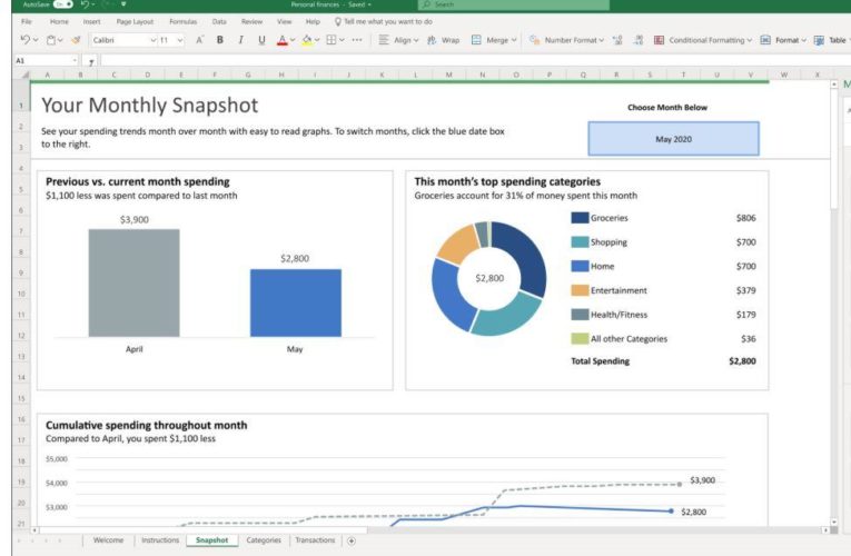 Microsoft starts rolling out Money in Excel personal finance-management feature