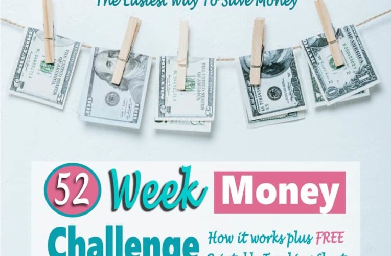 A 52-week money challenge can help you save almost $1,500 in a year